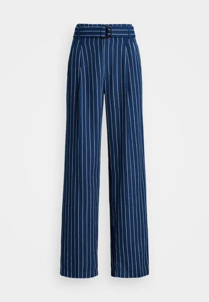 Тканевые брюки EVAN FULL LENGTH WIDE Ralph Lauren, синий