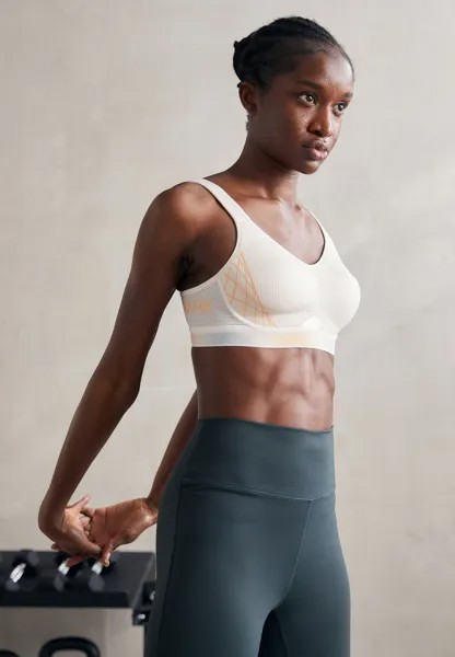 Спортивный бюстгальтер с высокой поддержкой triaction by Triumph, светло-синий