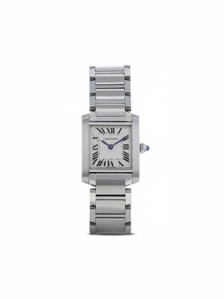 Cartier наручные часы Tank Française pre-owned 20 мм 2000-х годов