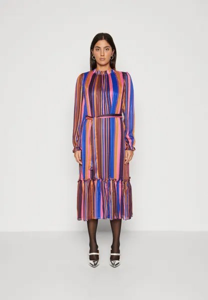 Элегантное платье Yasvilda Long Dress YAS, цвет surf the web