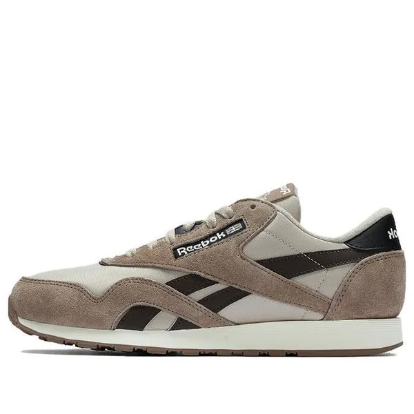 Кроссовки Reebok Classic Nylon 'Beige Brown', бежевый