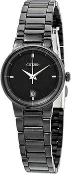 Японские наручные  женские часы Citizen EU6017-54E. Коллекция Elegance