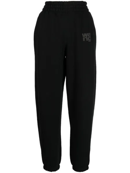 Alexander Wang спортивные брюки с логотипом, черный