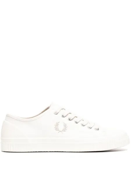 Кроссовки Low Hughes холст Fred Perry, белый