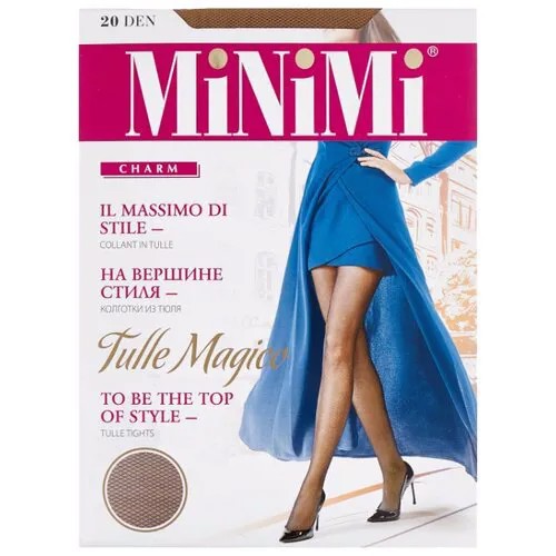 Колготки MiNiMi Tulle Magico 20 den, размер 1/2-S, daino (бежевый)