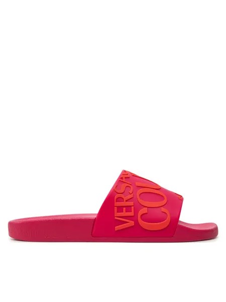 Шлепанцы Versace Jeans Couture, розовый