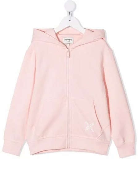 Kenzo Kids толстовка с капюшоном и логотипом