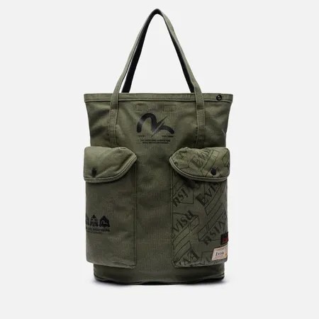 Сумка Evisu Heritage Arm-Look 2-Way Tote, цвет зелёный