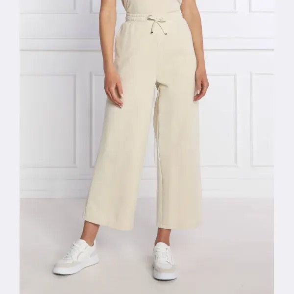 Расклешенные спортивные брюки Calvin Klein, бежевый