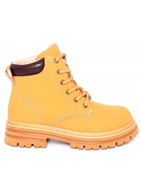 Ботинки TOFA женские демисезонные, размер 37, цвет желтый, артикул 602505-4