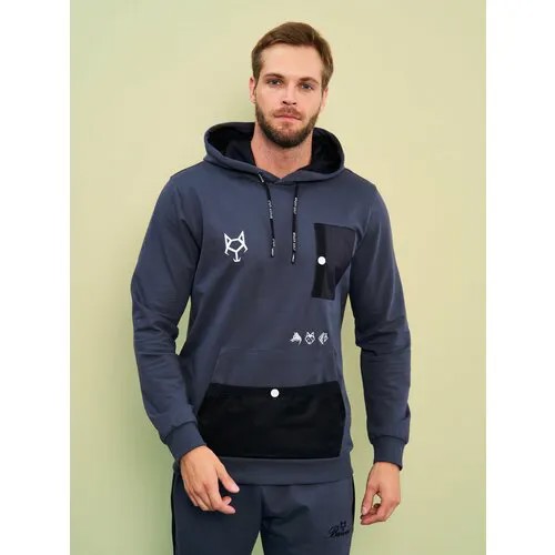 Худи BAWER, размер 3XL, , серый