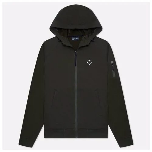 Мужская толстовка MA.Strum Tech Fleece Full Zip Hoodie чёрный , Размер S