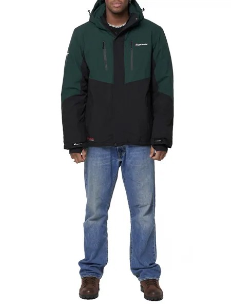 Спортивная куртка мужская NoBrand AD88819 зеленая M