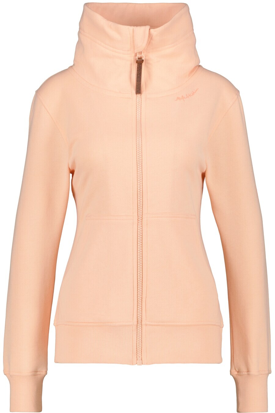 Худи на молнии Alife And Kickin VIVIANAAK, цвет Peach