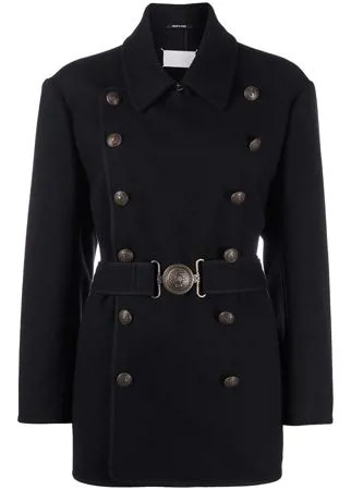 Maison Margiela бушлат с поясом