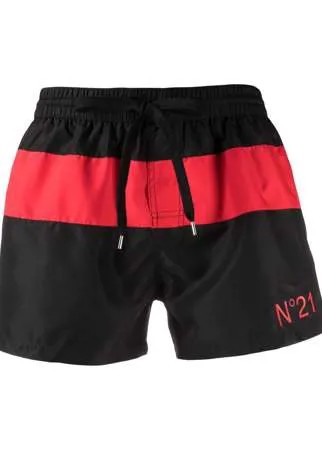 Nº21 плавки-шорты с логотипом
