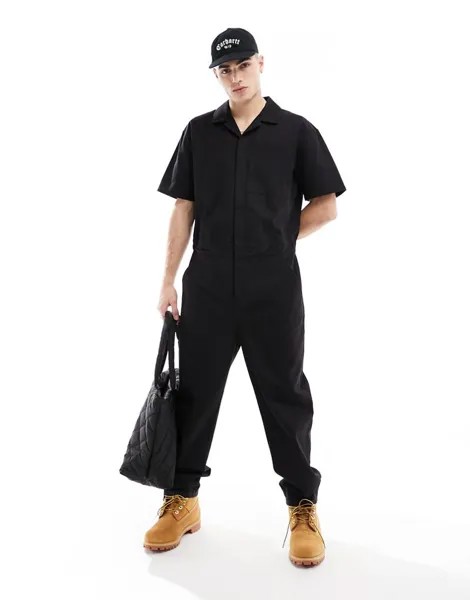 Черный комбинезон ASOS DESIGN
