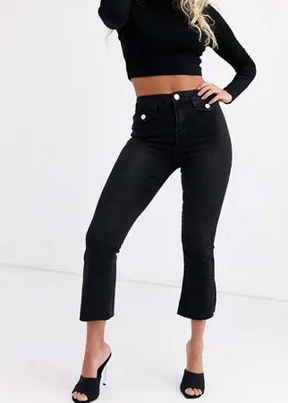 Расклешенные джинсы Lipsy-Черный цвет