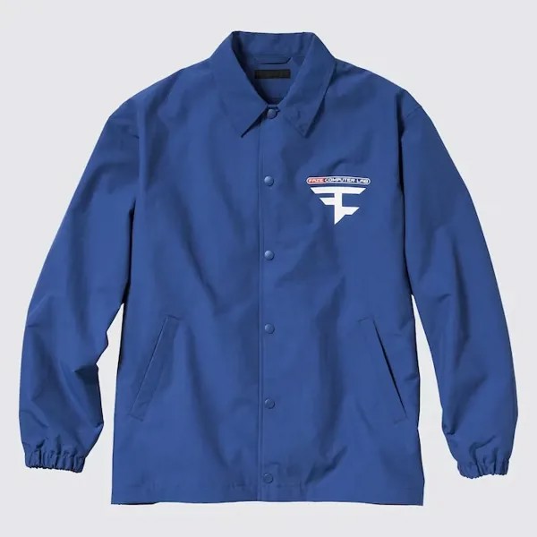 Спортивная куртка мужская UNIQLO 458104COL67 синяя XL (доставка из-за рубежа)
