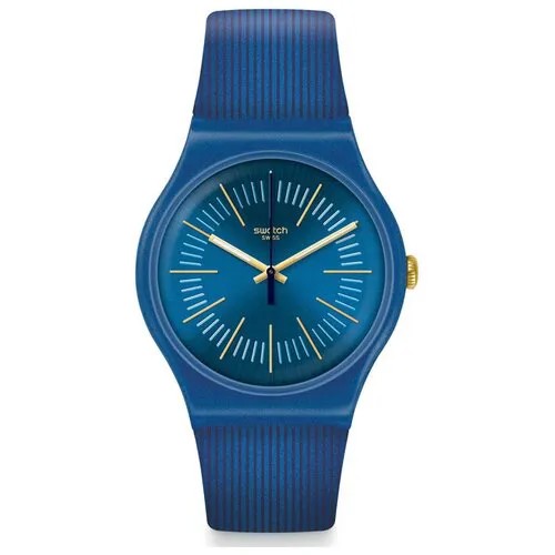 Наручные часы swatch, синий