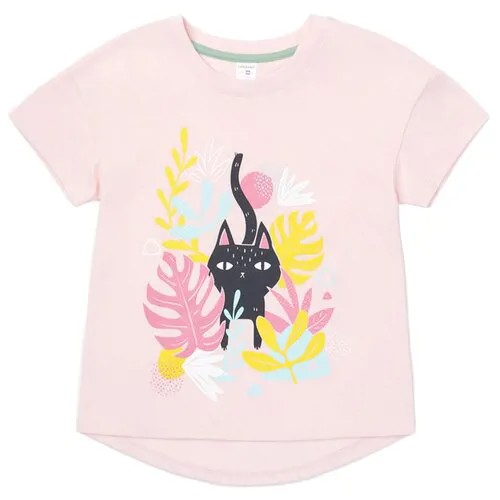 Футболка из трикотажа супрем К 301312/к1266 Желтый 98
