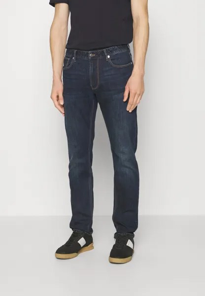 Джинсы-сигареты 5 Pockets Emporio Armani, цвет denim blu