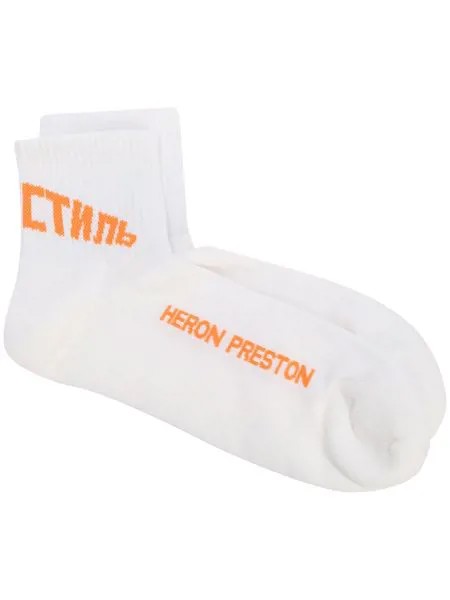 Heron Preston носки Style в рубчик