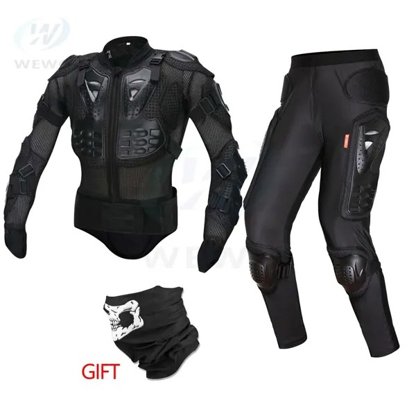 GHOST RACING мотоциклетные наборы гоночная армированная Защитная куртка защитная куртка для мотокросса одежда Защитное снаряжение шарфы для верховой езды
