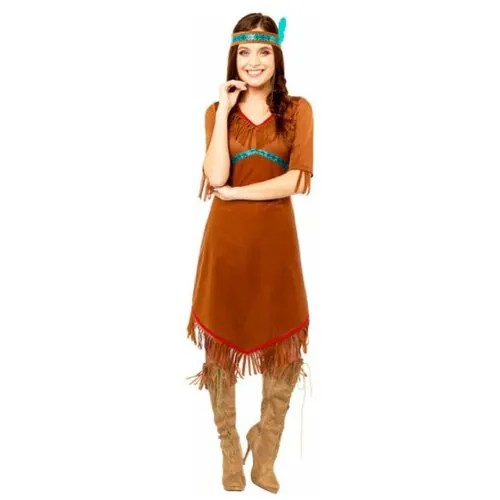 Взрослый костюм коренной американки (16051) 44-46