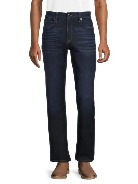 Классические прямые джинсы с бакенбардами Joe'S Jeans, цвет Christo Blue