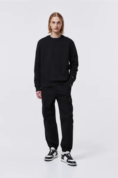 Толстовка с круглым вырезом H&M, черный