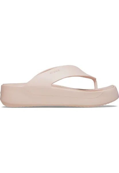 Сандалии GETAWAY Platform Flip Crocs, цвет quartz