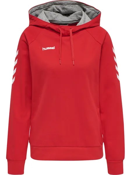 Толстовка Hummel Baumwoll Hoodie Hmlgo Cotton Hoodie Woman, цвет TRUE RED