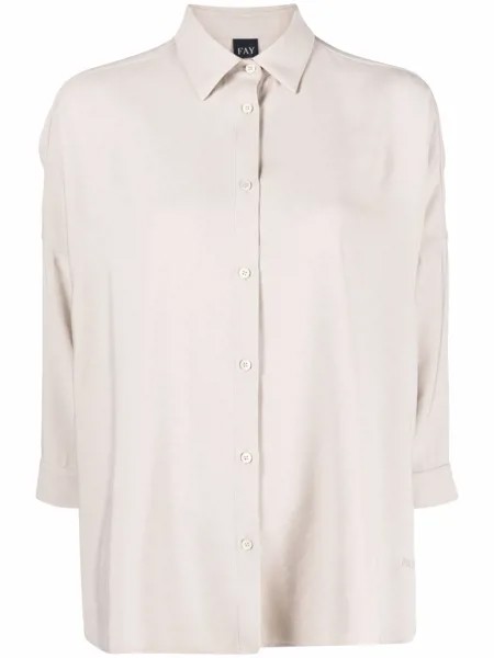 Fay three-quarter sleeves shirt