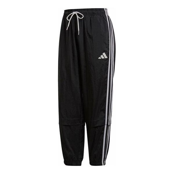 Штаны удобные тканые спортивные штаны Adidas, черный