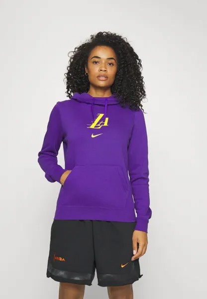 Клубная экипировка Nike Толстовка с капюшоном NBA LOS ANGELES LAKERS CITY EDITION, пурпурный цвет