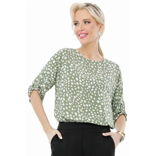 Блуза DStrend, размер 50, зеленый