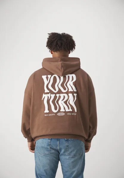 Толстовка Unisex YOURTURN, коричневый