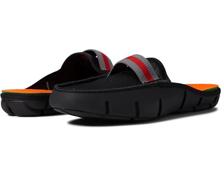 Лоферы SWIMS Slide Loafer, черный