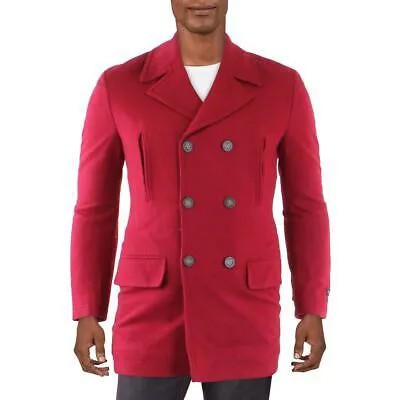Мужское стеганое полупальто Lauren Ralph Lauren Luke из полушерсти Верхняя одежда BHFO 4177