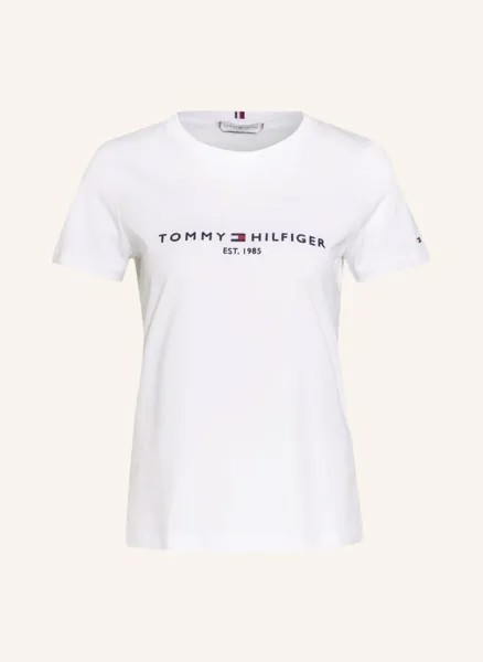 Футболка женская Tommy Hilfiger 1001206643 белая 2XL