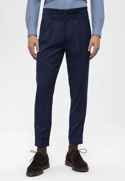 Брюки High Waist Pleated Antioch, цвет navy