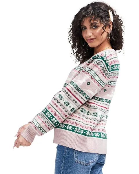 Свитер Wildfox Fair Isle Sympatico Sweater, цвет Fair Isle