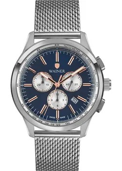 Швейцарские наручные  мужские часы Wainer WA.12340C. Коллекция Classic