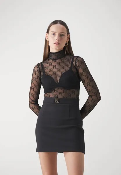 Футболка с длинным рукавом Womens Body Elisabetta Franchi, черный