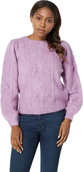 Цветущий вязаный свитер Hatley, цвет Faded Port