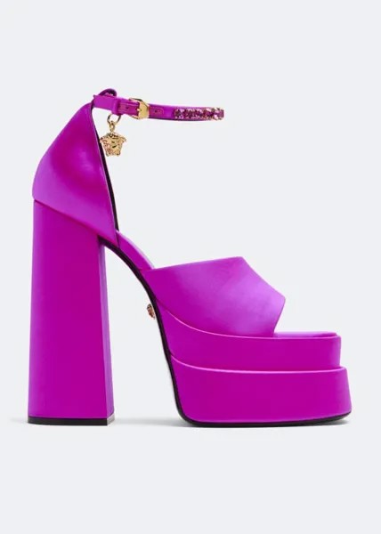 Сандалии VERSACE Aevitas platform sandals, розовый