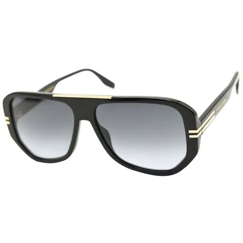 Солнцезащитные очки MARC JACOBS, черный, серый