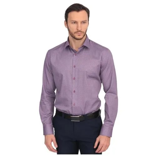 Рубашка GroStyle, размер 38/182, фиолетовый