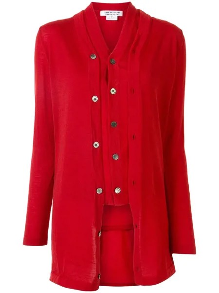 Comme Des Garçons Comme Des Garçons двухслойный кардиган